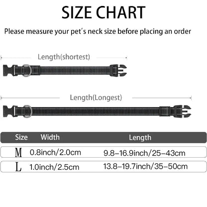 Airtag Dog Collar with Waterproof Airtag Case, Reflective Soft Padded & Safety Air Tag Pet Collar Adjustable for Large Dogs